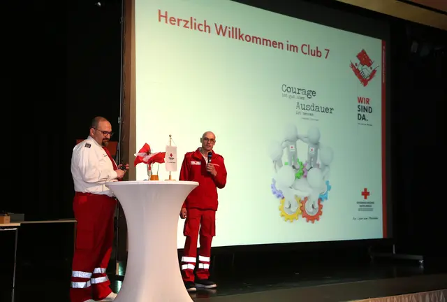 Mit dem "Club 7" forciert die Ortsstelle erfolgreich langjährige Mitarbeiterbindung. Tatkräftiger "Clubpräsident" ist Mario Brettbacher.  | Foto: RK St. Georgen/G. Eckhart Herbe