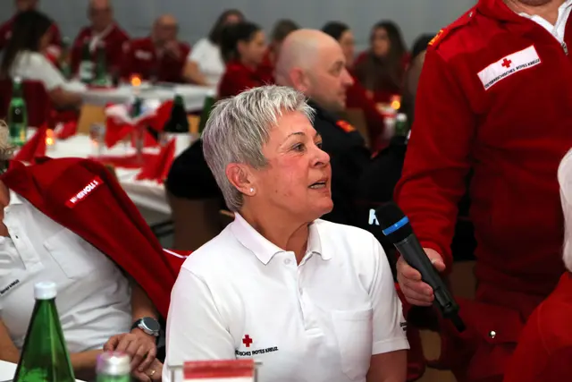 Über eine beeindruckende Bilanz konnte auch Essen auf Rädern - Chefin Brigitte Teufel berichte. | Foto: RK St. Georgen/G. Eckhart Herbe