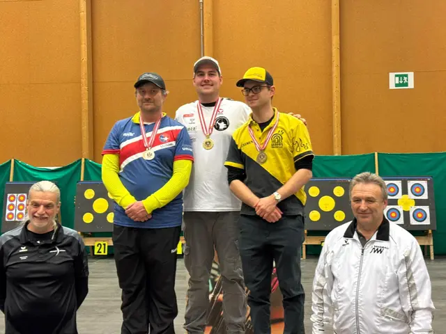 Nico Wiener schoss sich wieder zum Indoor-Staatsmeistertitel. | Foto: Wiener