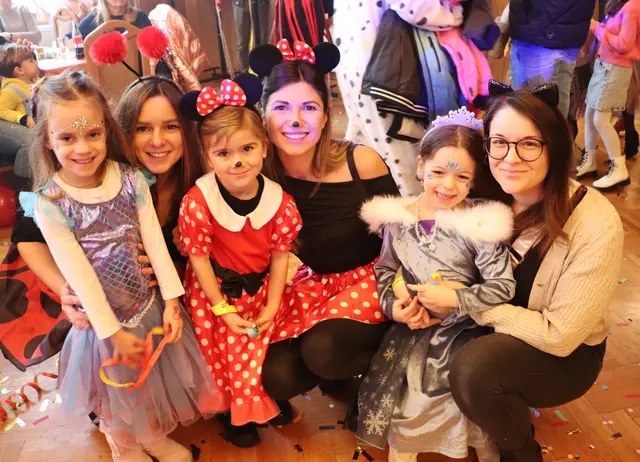 Gute Stimmung bei Groß und Klein herrschte beim Kindermaskenball in Kalsdorf | Foto: Edith Ertl
