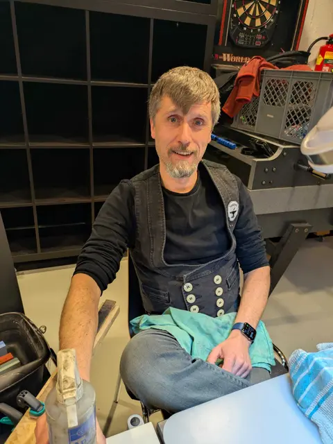 kein Messer zur Reparatur mitgebracht | Foto: Jugendpalette Traun