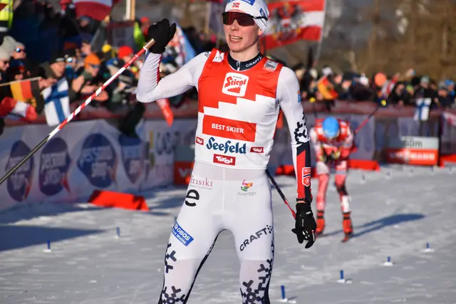 Am Ende hatte der Norweger mehr Kraftreserven übrig und komplettierte den Doppelsieg für die Kombinierer aus dem hohen Norden.  | Foto: Georg Larcher