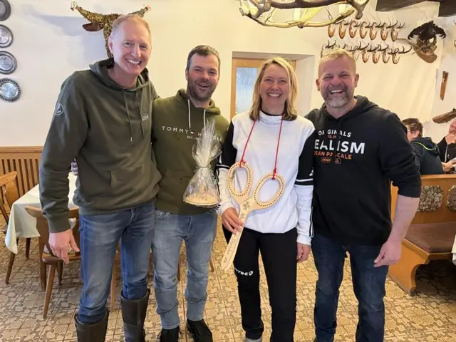 Horst Scharfetter, Obmann Kameradschaft Mariapfarr, Gerald Petzlberger, Vizebürgermeister Göriach, Waltraud Grall, Bürgermeisterin Göriach, Manfred Bogensperger, Hauptmann Kameradschaft Mariapfarr | Foto: Kameradschaft Mariapfarr