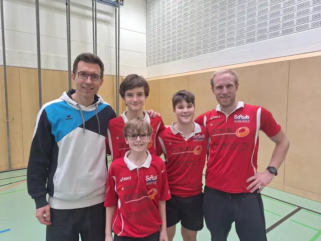Christopher ‘Stoffl’ Peroutka, Leo Seeber, Oskar Reiter, ASVK Obmann Fabrizian Pokorny und vorne Maxi Pucher. | Foto: Foto: ASVK 2026