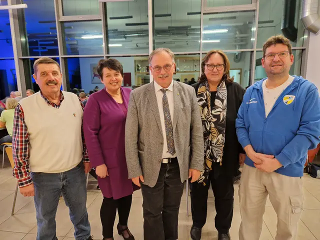 Adolf Zahlbrecht, Annemarie Maurer, Richard Hogl, Luise Burger, Werner Bischof | Foto: Richard Hogl