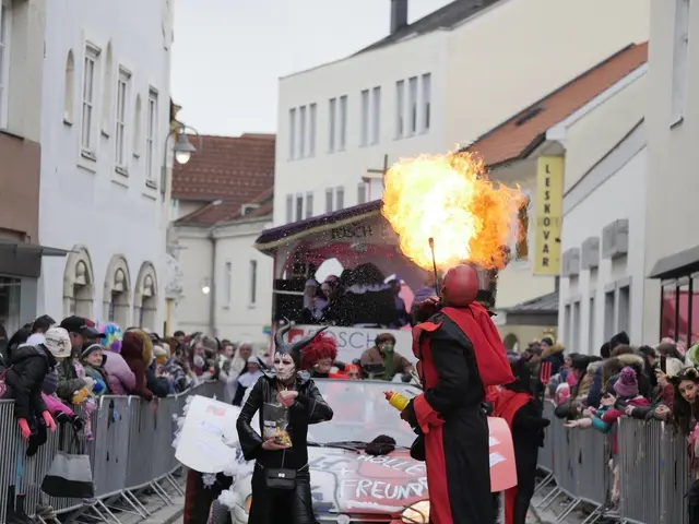 Faschingsumzug in Neunkirchen. | Foto: Santrucek