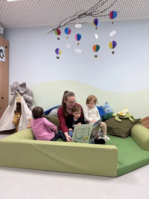 Der Kindertreff "Wichtelstube" in Enzersfeld: Ein notwendiger Lückenschluss, um den Bedarf zu decken – Tendenz überall steigend.  | Foto: Herzog