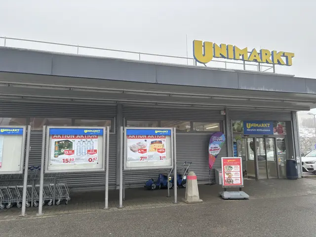 Der Unimarkt Zwettl am 2. Februar 2026.