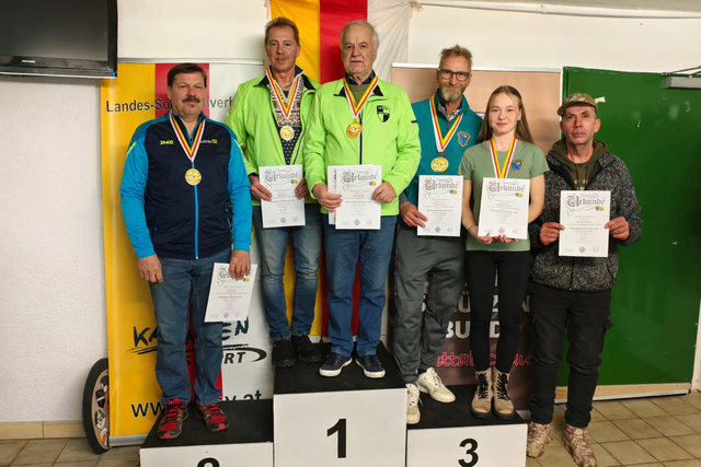 Eine äußerst erfolgreiche Bezirksmeisterschaft im Sportschießen: Mehrere Schützen konnten sich für die Staatsmeisterschaft qualifizieren. | Foto: Privat