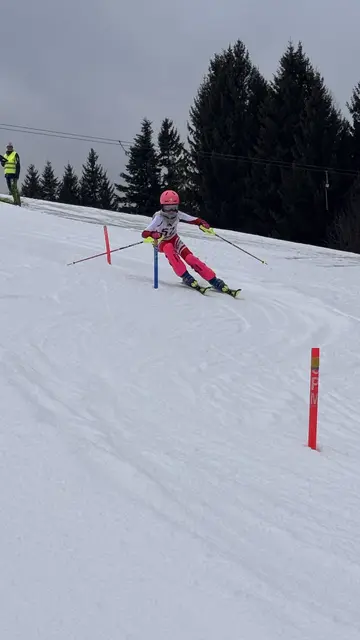 Teilnehmerin beim Rennen | Foto: Skibezirk 7