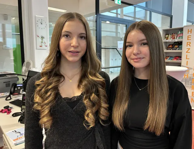 Hannah und Luisa tanzen seit ihrem 4. Lebensjahr. Über die zukünftig gezielte Förderung im Tanzsport freuen sich die beiden sehr.  | Foto: Barbara Babonitsch-Diewald
