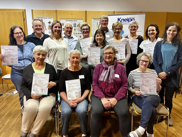 Der Kneipp Aktiv-Club Schlierbach-Kremstal veranstaltete im SPES Schlierbach ein Seminar zur Fußreflexzonenmassage. | Foto: Marie-Theres Hönegger