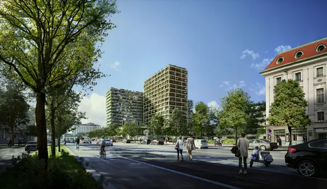 Rund um das Projekt Heumarkt wird es nicht ruhig. Für das Bundesverwaltungsgericht (BVwG) braucht es auch für eine deutlich kleinere Projektvariante von 2023 eine Umweltverträglichkeitsprüfung. (Archiv) | Foto: Wertinvest