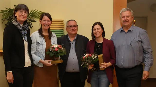 Von links: Christine Maier, Ulrike Maurer-Pühringer, Franz Jungwirth, Petra Böhm und Herbert Rudlstorfer. | Foto: Claudia Moser
