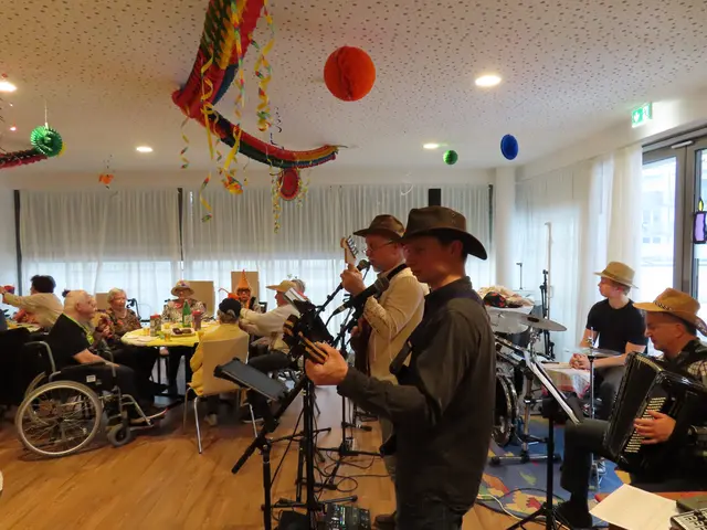 Livemusik „ Pearl on the Rocks“ sorgte für Stimmung. | Foto: Marienhof Wohngemeinschaften GmbH