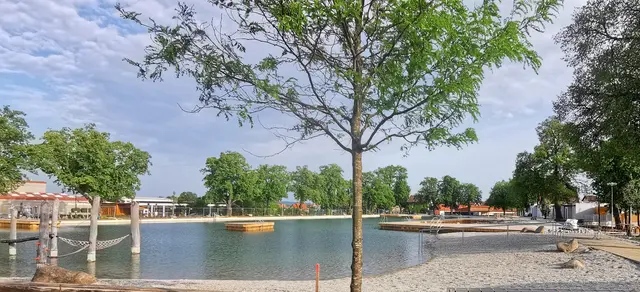 Der Stadtsee in Horn bietet Badespaß für alle. | Foto: Gemeinde Horn