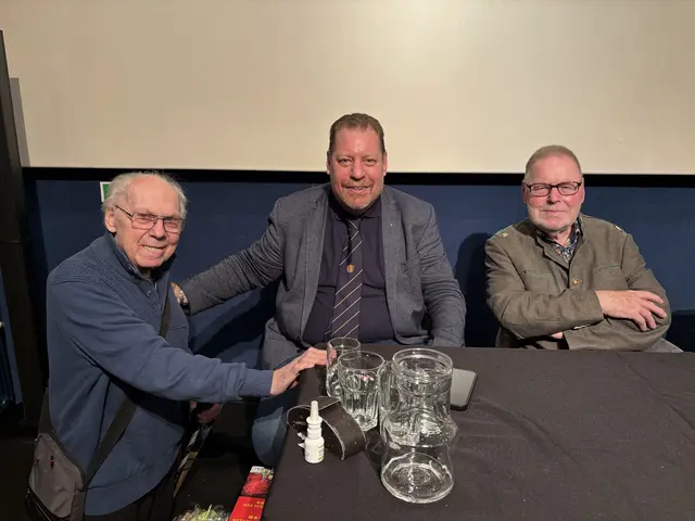 Karl Kreska, Bernhard und Julius Müller. | Foto: Zezula