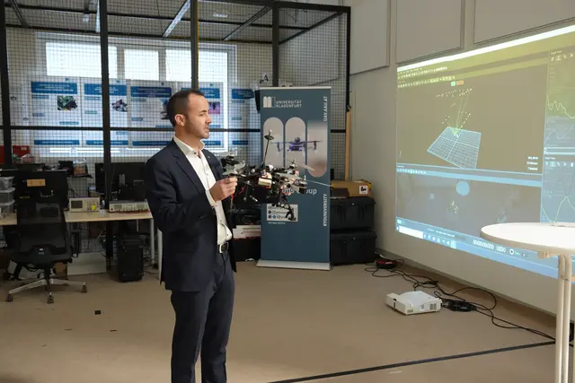 Im Lakeside Park steht Joanneum Research und Roboticts eine der größten Drohnenhallen Europas zur Verfügung. | Foto: MeinBezirk.at