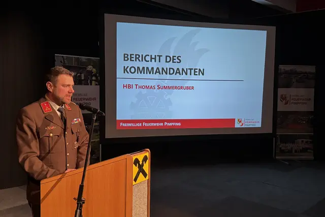 Kommandant Thomas Summergruber von der FF Pimpfing. | Foto: FF Pimpfing