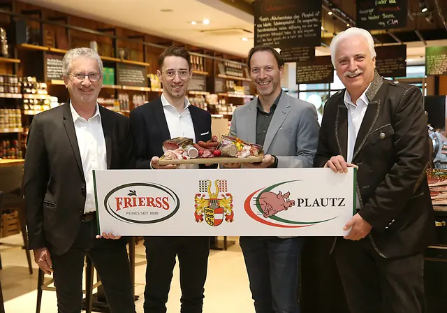 v.l. Rudolf Frierss, Christoph Frierss, Kurt Frierss und Raimund Plautz. | Foto: Frierss/Kampitsch