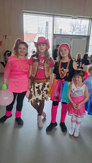 Die Cheerleader Lisa, Elilia, Lena und Luisa. | Foto: Gemeinde Pöttsching