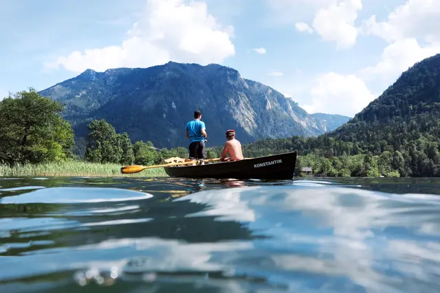 Eine Bootsfahrt am Lunzer See | Foto: Mostviertel Tourismus, weinfranz.at