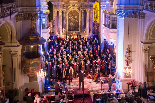 Am Samstag, 18. April findet um 19 Uhr eine Aufführung in der Pfarrkirche Hofkirchen an der Trattnach statt.  | Foto: Johann Eibelhuber, Hausruckvoices