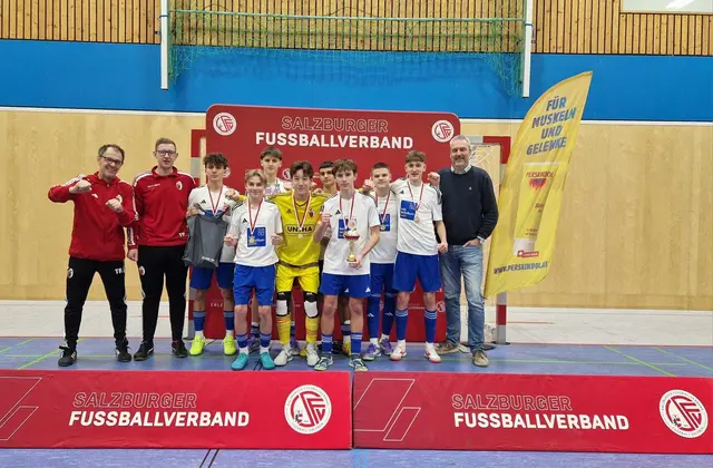 Die SG SVK Juniors holt den Sieg im U15-Tunier. | Foto: Salzburger Fußballverband