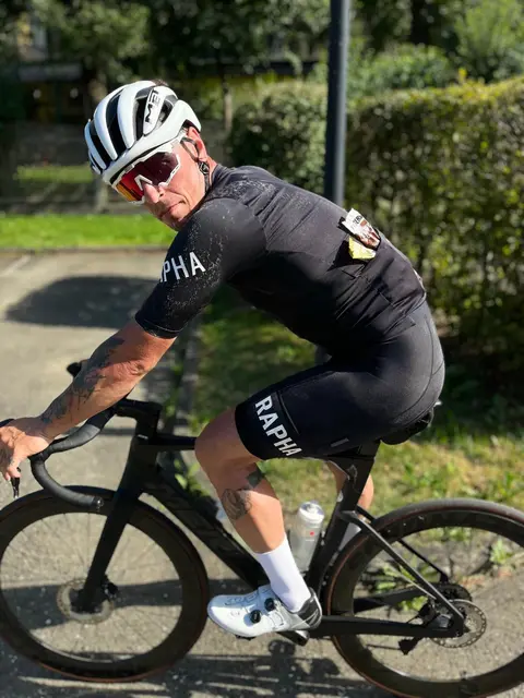 So wird man Jürgen Kiegerl bald wieder sehen: Im Sattel seines Gravelbikes. | Foto: Kiegerll