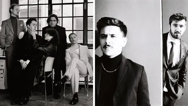 Die Band Julia Effekt (links) und das Duo Zack Zack Zack (rechts). | Foto: Elias Partoll, Hana Navratilova