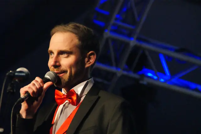 Orchesterleiter Mario Schulter freute sich über die gelungenen Aufführungen. | Foto: Anna Maria Kaufmann