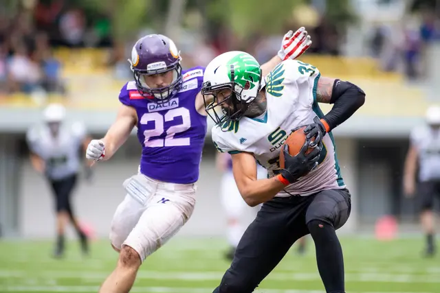 American Football ist ein beinharter, aber sehr fairer Sport. In Salzburg wird er immer beliebter.  | Foto: Stefan Müller