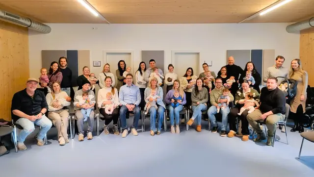 Beim Babytreffen in Neusiedl am See konnten sich die Familien näher kennenlernen. | Foto: Stadtgemeinde Neusiedl am See
