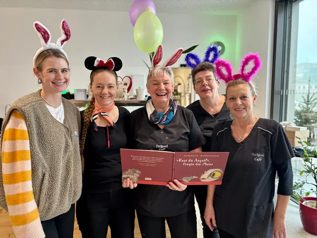 Das Team rund um Andrea Breitenseher freute sich über den großen Ansturm beim Brunch. | Foto: Markus Kahrer