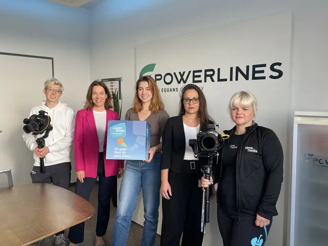 Youngsters Powerlines: Matthäus Amon, Michaela Gütl, Clara Schreiber, Jaqueline Konstanda, Anna Urban. | Foto: LEADER Region Weinviertel Ost