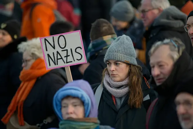 Mit 122 rechtsextremistischen Tathandlungen im Jahr 2024 liegt Salzburg im Bundesländervergleich auf dem zweiten Platz.  | Foto: Stefan Trappe / SZ-Photo / picturedesk.com