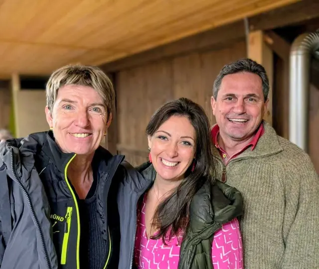 Workshop-Leiterin und Abgeordnete Diesner-Wais mit Vizebürgermeisterin Weiß und Bürgermeister Nendwich.