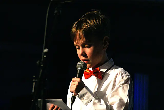 Moderiert wurde das Konzert von Kindern der Musikschule Jennersdorf. | Foto: Anna Maria Kaufmann