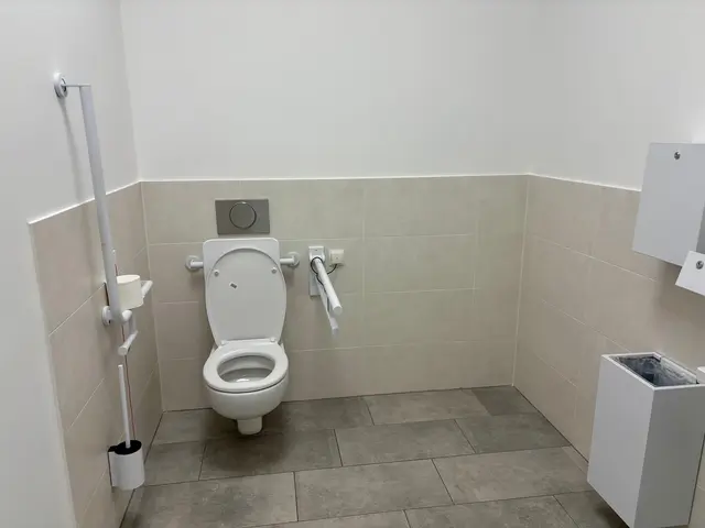 Großzügiges "Behinderten-WC" aber auch dort war kein Wickeltisch zu finden. | Foto: Markus Kahrer