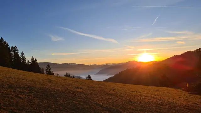 Sonnenuntergang am Blassenstein | Foto: Ronald Höbling