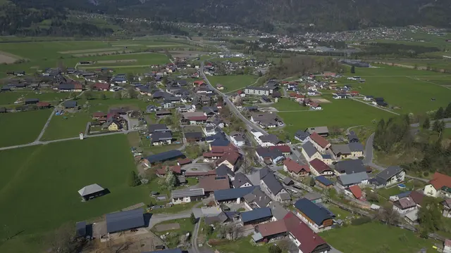Die Gemeinde Feistritz an der Gail aus der Vogelperspektive | Foto: Guliprein Karl