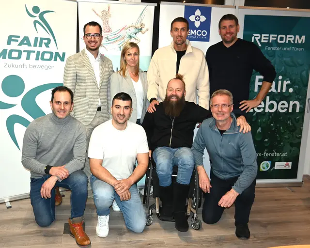 Das FairMOTION-Team ist voller Tatendrang. | Foto: Josef Wind