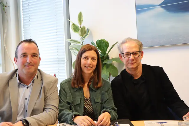 Andreas Kopp, Carmen Praxmarer und Gerhard Kubin vom AMS Landeck. | Foto: Thomas Seelos