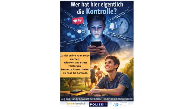 „Safer Internet“: ein Projekt der  Landespolizeidirektion Tirol (Landeskriminalamt, Bereich Kriminalprävention) mit Tirols Schulen | Foto: LPD Tirol/ Stephan Huter