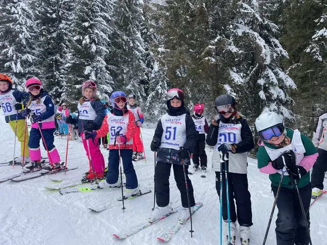 Ab auf die Piste hieß es für die Volksschüler | Foto: Privat