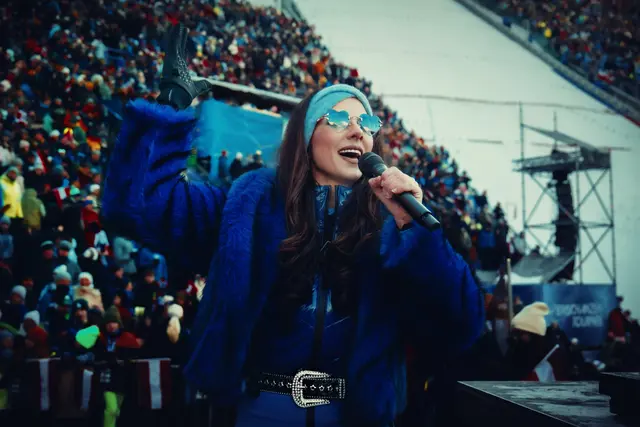Sara De Blue wird auch bei den Olympischen Spielen ihre Stimme erheben und damit ein Millionenpublikum weltweit erreichen.  | Foto: flowing frames