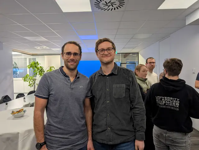 Die Initiatoren Peter Sonnleitner und Patrick Ecker (von links).  | Foto: Combeenation/Xortex