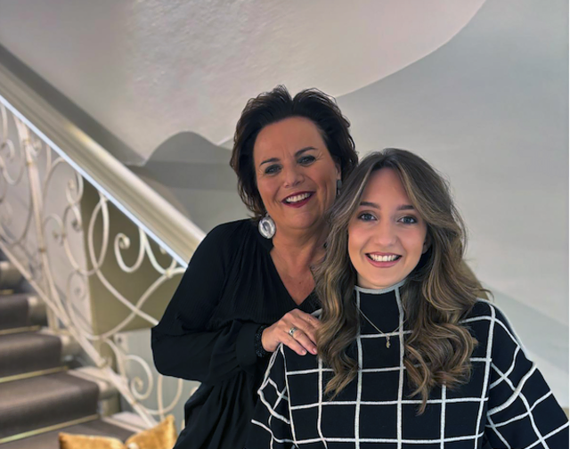 Barbara Seidl-Bein und Lorena Ehrensberger im St. Veiter Salon | Foto: BEIN