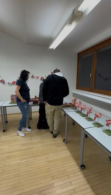 Im Campusgebäude konnten Besucherinnen und Besucher erleben, wie zeitgemäße Pflegeausbildung heute aussieht.