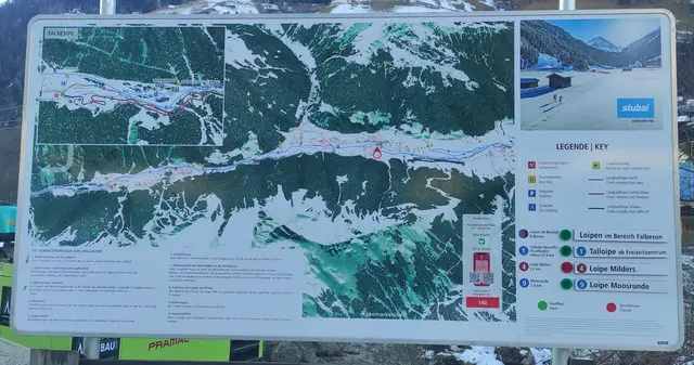 Perfekt beschildert - die Wege und Loipen im Stubaital | Foto: TBW Est. Stubai